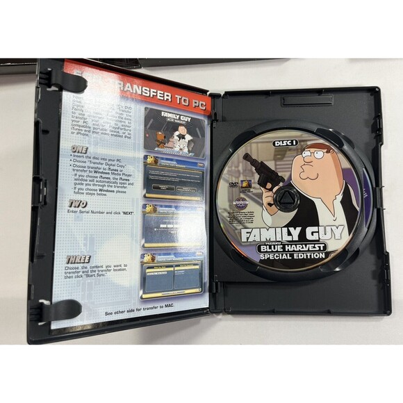 Family Guy Blue Harvest Special Edition DVD Set No Shirt Tested - Picture 11 of 16